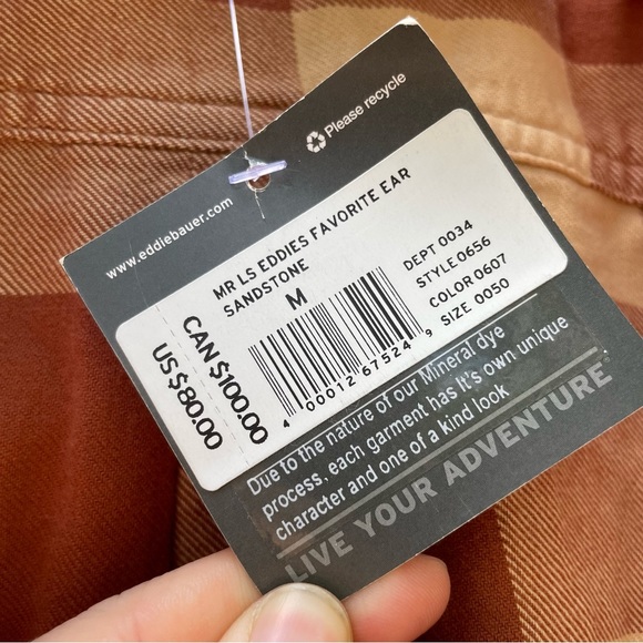 BNWT Eddie Bauer Flannel - Picture 4 of 7